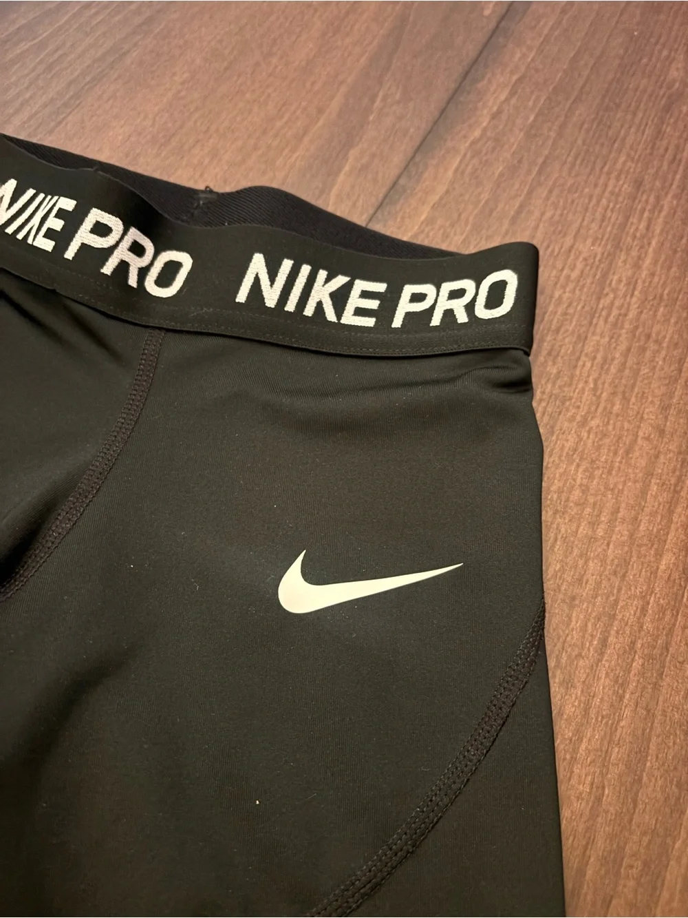 Nike Black 'Nike Pro'  Youth Performance Pants size XS 4/5